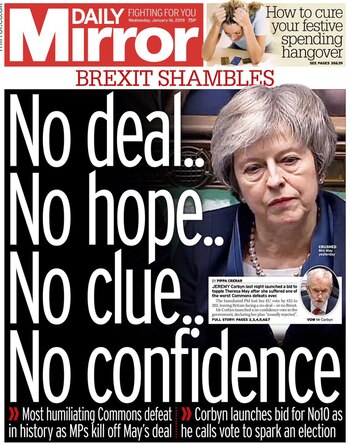 “Sin acuerdo, sin esperanza, sin