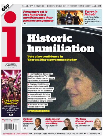 “Humillación histórica”, la portada del