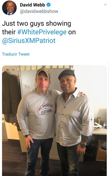 (Foto: Twitter/ DavidWebbShow)