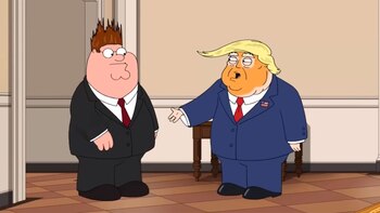 Cuestionado por Trump, Peter Griffin