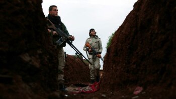 Rebeldes sirios (Reuters)