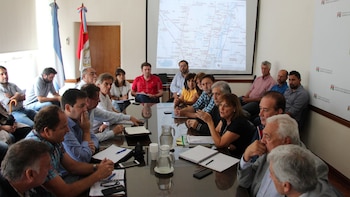 La reunión de la Comisión de Emergencia.