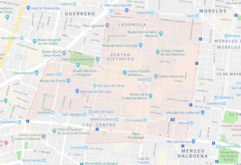 Las colonias Doctores, Centro, Del