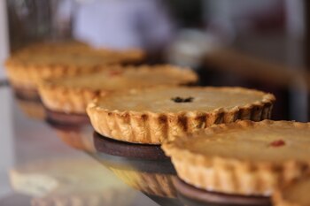 Una tarta casera ronda los