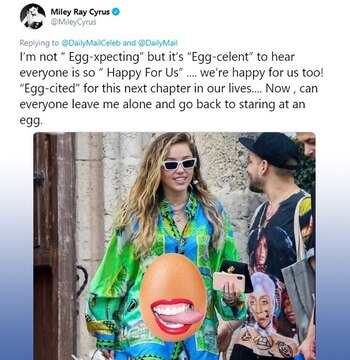 La irreverente cantante se limitó