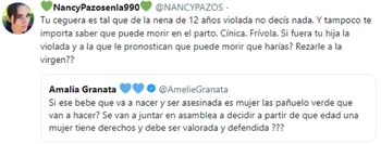 La respuesta de Nancy Pazos