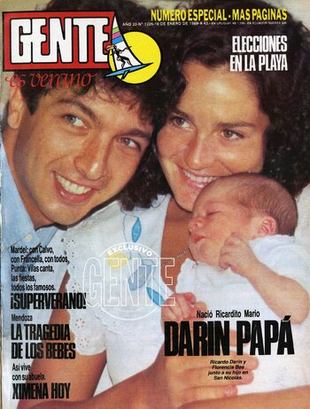 El Chino, en brazos de