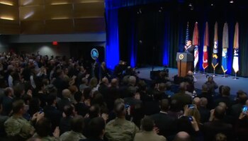 El presidente Trump visitó el