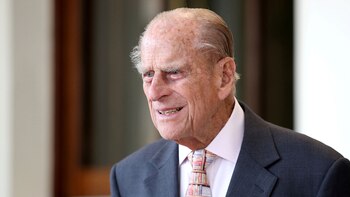 El duque de Edimburgo se