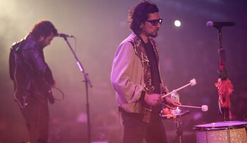 El vocalista no tomó de