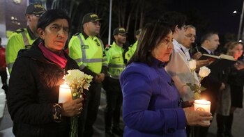 Manifestaciones en Bogotá en protesta
