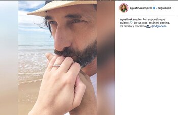 El posteo de Agustina en