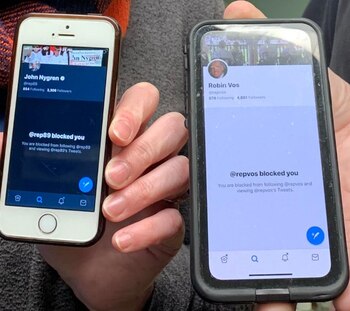 Legisladores que bloquearon a la