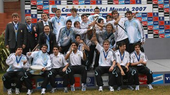 El plantel campeón del mundo