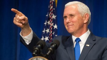El vicepresidente Mike Pence (AP
