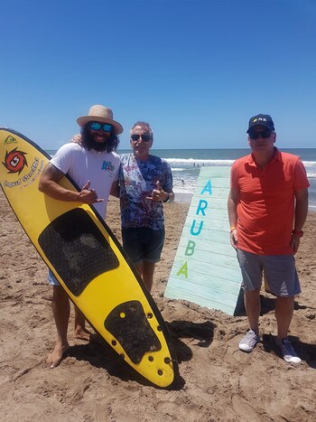 Las clases de surf, un