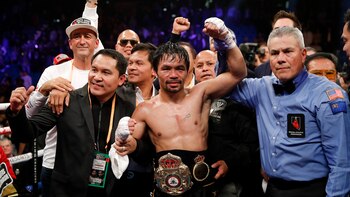 Pacquiao retuvo el cinturón