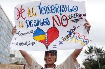 “Al terrorismo le decimos no”,