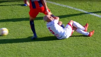 El momento en que Coloccini