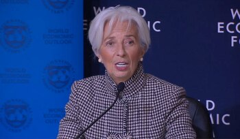 La directora gerente del FMI,