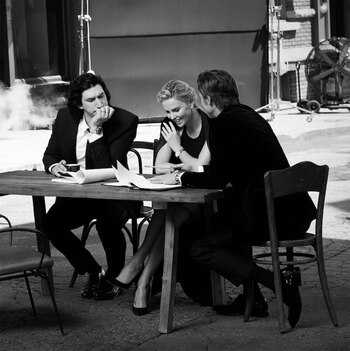 Adam Driver, Charlize Theron y