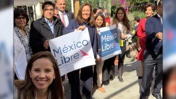 La ex panista Margarita Zavala