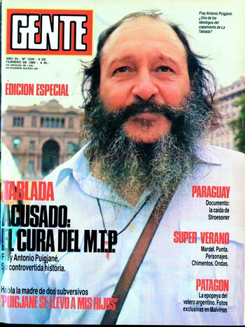 La tapa de la revista