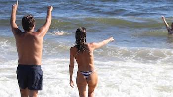 El periodista está descansando antes