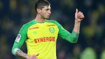 El avión que trasladaba a