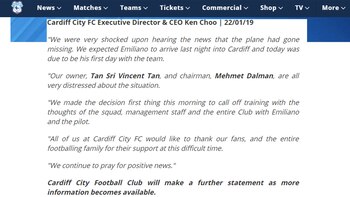 El comunicado que publicó la