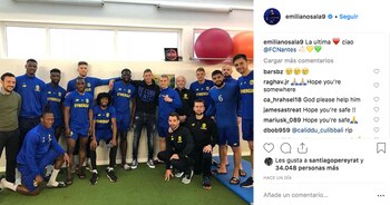 El último posteo de Emiliano