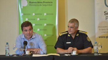 Cristian Ritondo junto a Fabián