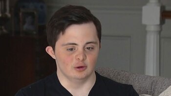 Andrew Reagan en una entrevista