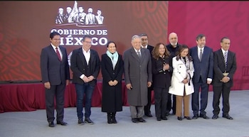 López Obrador presentó al equipo