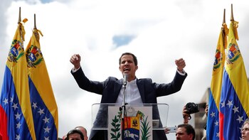 Juan Guaido, quien ha sido reconocido por distintos países como presidente legítimo de Venezuela (Foto: REUTERS/Carlos Garcia Rawlins)