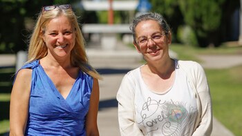 Las guías Andrea García y