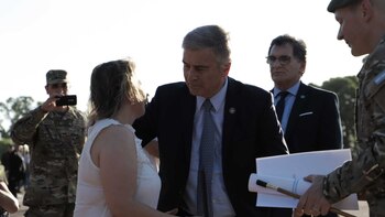 Participaron el ministro de Defensa,