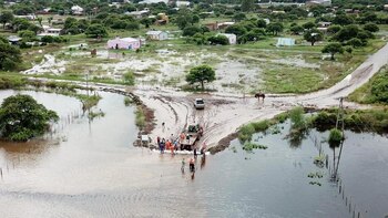 Las inundaciones afectaron a gran