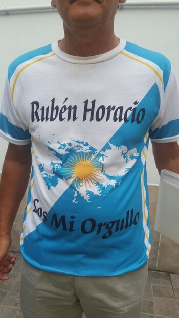 La remera que llevó José