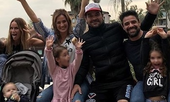 Amigos: Sabrina Rojas, Paula Chaves,