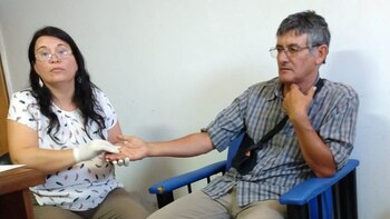 José Alberto, hermano del caído,