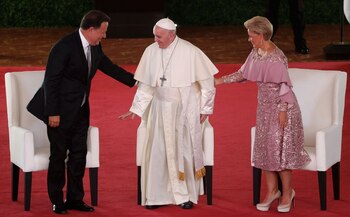 El Papa junto a Juan