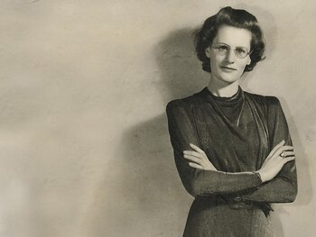 Diana Athill en su juventud