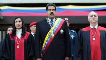 El presidente venezolano Nicolás Maduro,