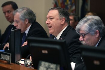 El secretario de Estado norteamericano,