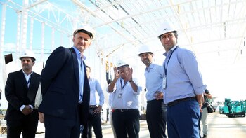 El CEO de AA2000 junto