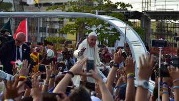 El papa Francisco en Panamá
