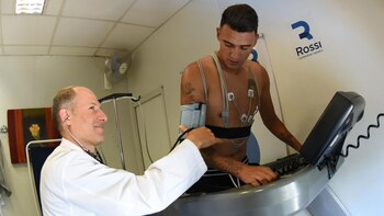 Matías Suárez aún no pudo