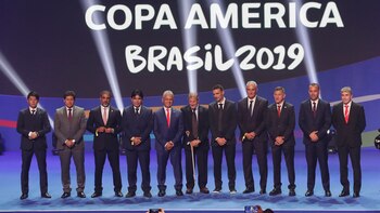 Los entrenadores, con el sorteo