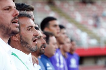 Fernando Batista, durante la cuarta